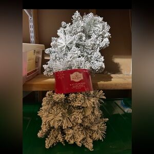 Holiday Time Snowy White Garland